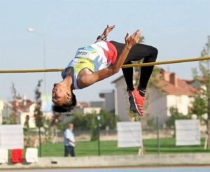 What are the jumping styles in high jump.